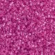 Miyuki delica kralen 11/0 - Sparkling dark pink lined crystal DB-914